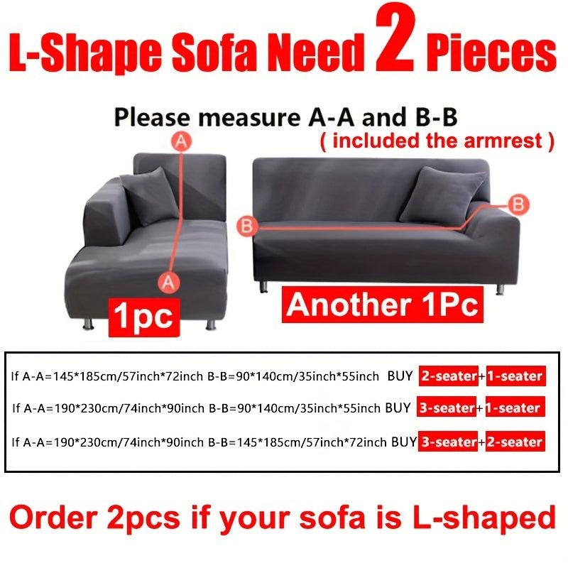 1pc Sofa Slipcover Universal Pet Friendly Non Slip Couch Cover Machine Washable