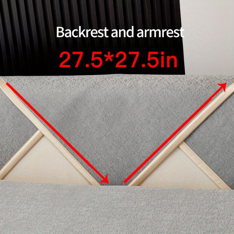 Chenille Sofa Slipcover Modern Non Slip Furniture Protector