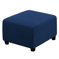 1pc Ottoman Square Elastic All-inclusive Chair Cover