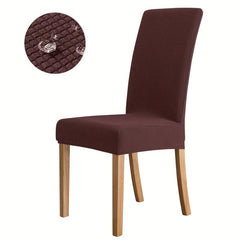 Waterproof Dining Chair Slipcovers Mid back Chair Cover for Dining Room