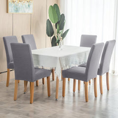 Waterproof Dining Chair Slipcovers Mid back Chair Cover for Dining Room