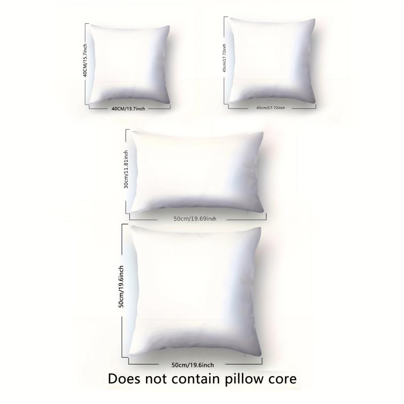 Christmas Santa Claus Pillowcase for Home Decoration