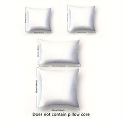 Christmas Santa Claus Pillowcase for Home Decoration