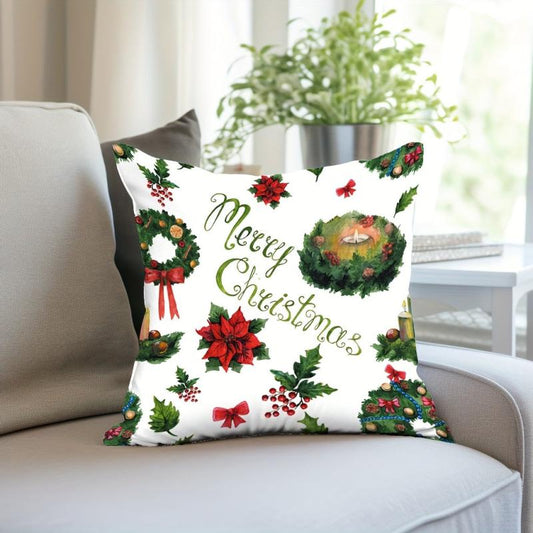 Christmas Style Throw Pillow Covers for Home Decor