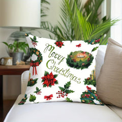 Christmas Style Throw Pillow Covers for Home Decor