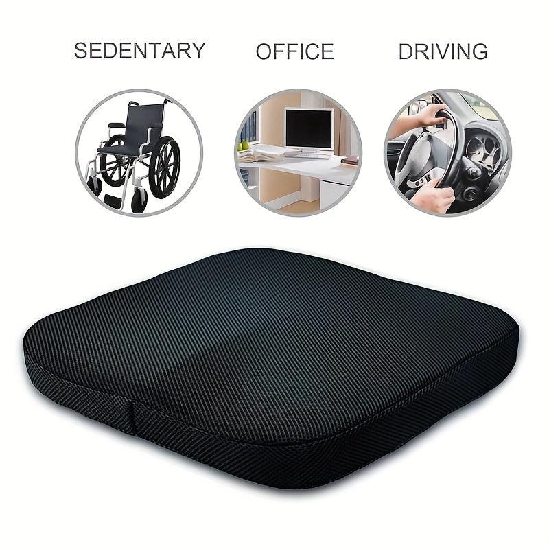 Sciatica Relief Memory Foam Cushion for Office Car Seat