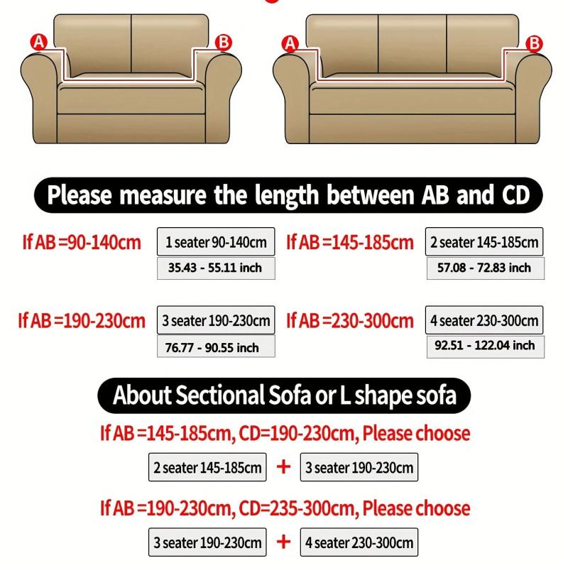 Breathable Elastic Knitted Sofa Slipcover with Pillowcase