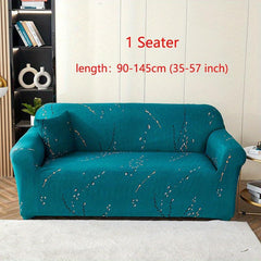 Breathable Elastic Knitted Sofa Slipcover with Pillowcase