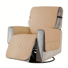 1pc Recliner Chair Cover Reversible Washable Furniture Protector