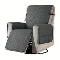1pc Recliner Chair Cover Reversible Washable Furniture Protector
