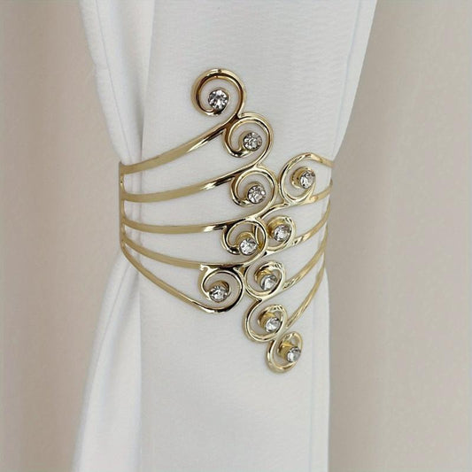 Alloy Crystal Curtain Buckle - Easy Installation