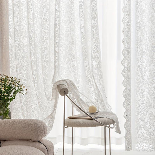 Enhance Home Decor with Lace Sheer Curtain