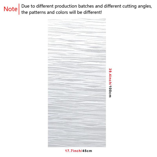 Frosted Glass Window Film Privacy UV Blocking Static Cling