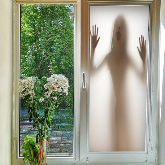 Halloween Ghost Glass Window Film Sticker for Home Decor
