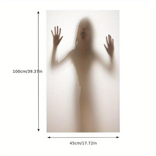 Halloween Ghost Glass Window Film Sticker for Home Decor