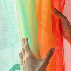 Colorful Gradient Curtains For Bedroom and Living Room