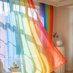 Colorful Gradient Curtains For Bedroom and Living Room