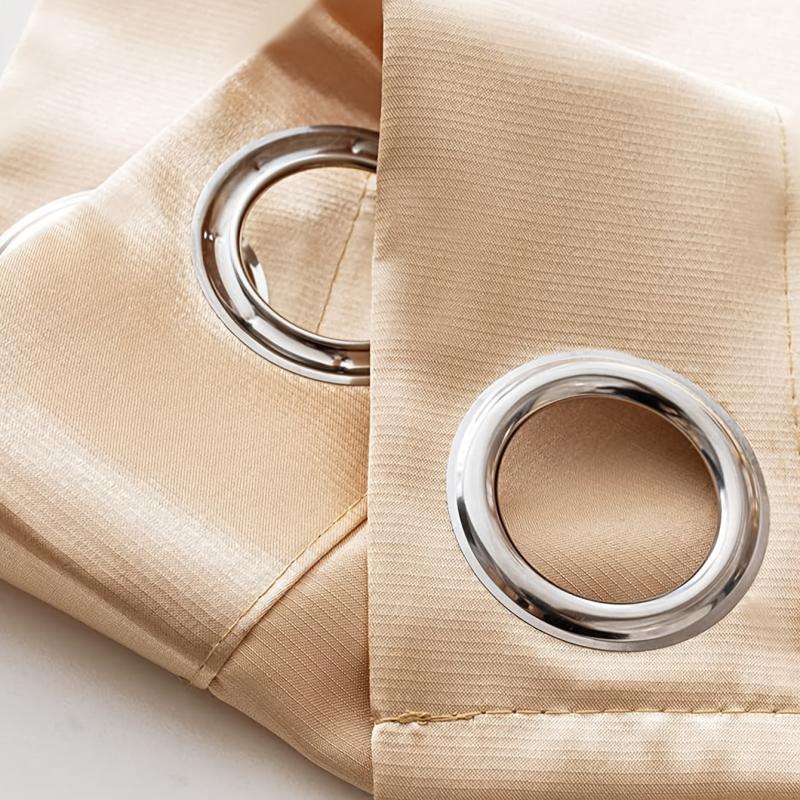 Soft Dust proof Curtain Solid Curtains for Living Room Bedroom Kitchen Bathroom