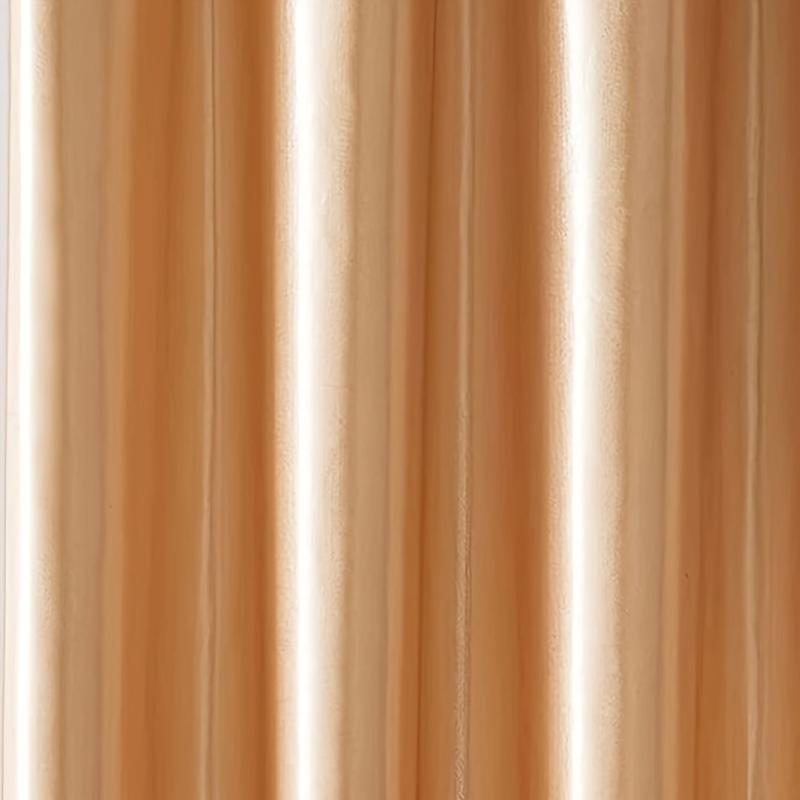 Soft Dust proof Curtain Solid Curtains for Living Room Bedroom Kitchen Bathroom