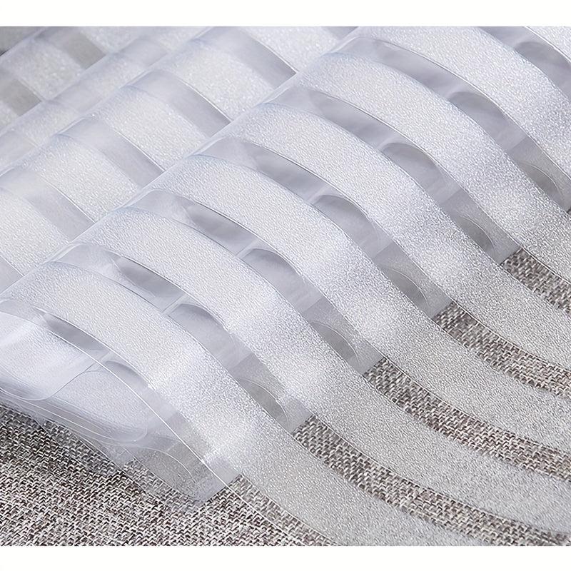 Privacy Window Film Stripe Patterns Self Adhesive Glass Film