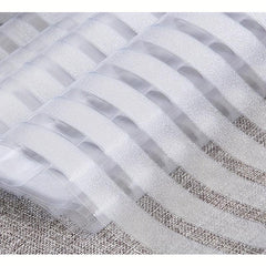 Privacy Window Film Stripe Patterns Self Adhesive Glass Film