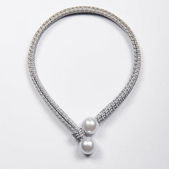 2pcs Oriental Faux Pearl Curtain Tiebacks