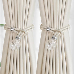 Acrylic Bead Curtain Strap Adjustable Drawstring Rope