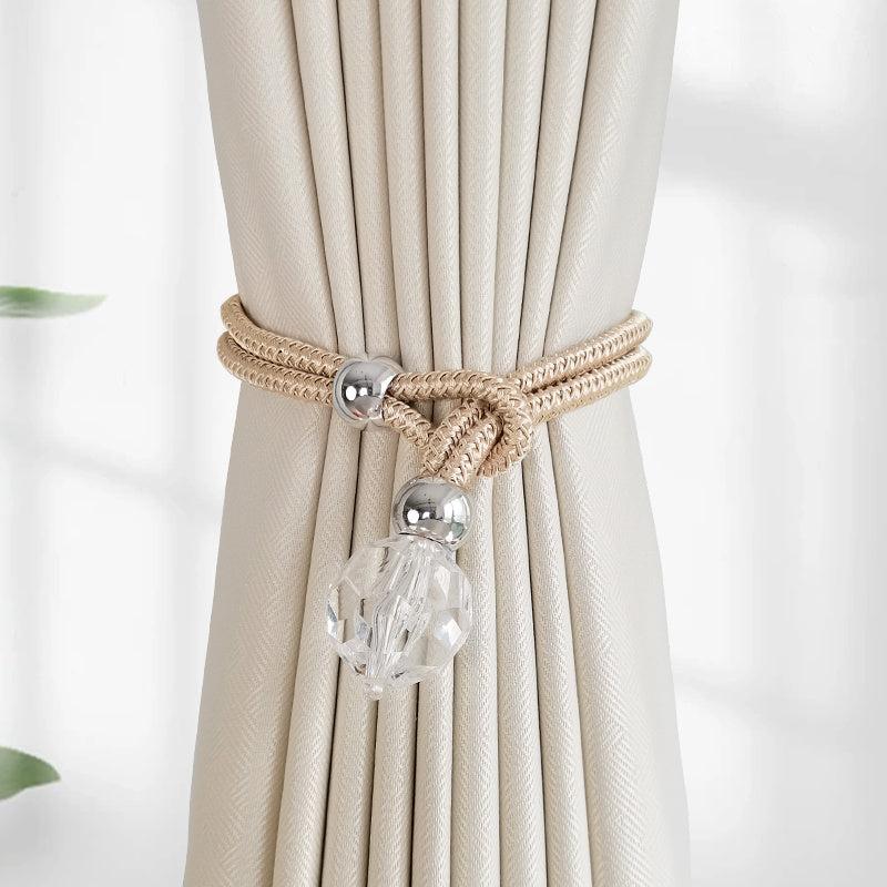 Acrylic Bead Curtain Strap Adjustable Drawstring Rope