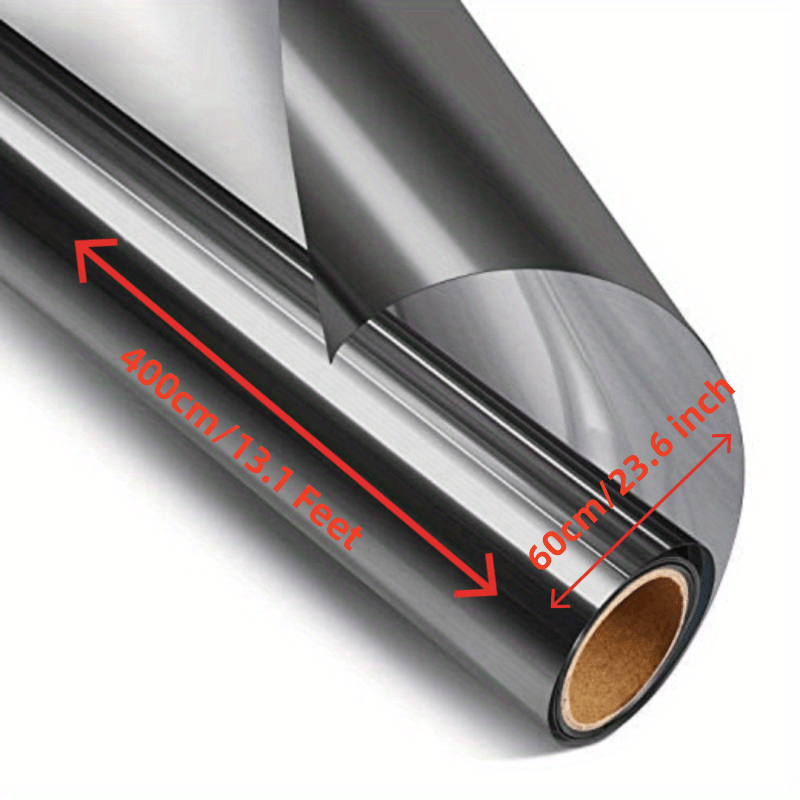 One Way Mirror Glass Tint Heat Control Sun UV Blocking Window Film