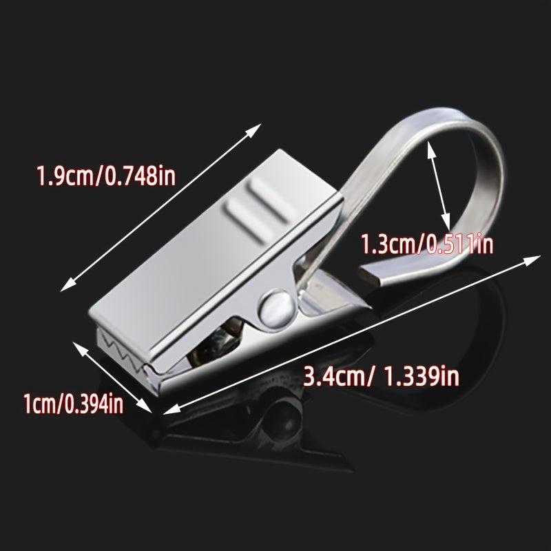 Stainless Steel Curtain Clip Buckle Ring, Home Decor, Bedroom Living Room