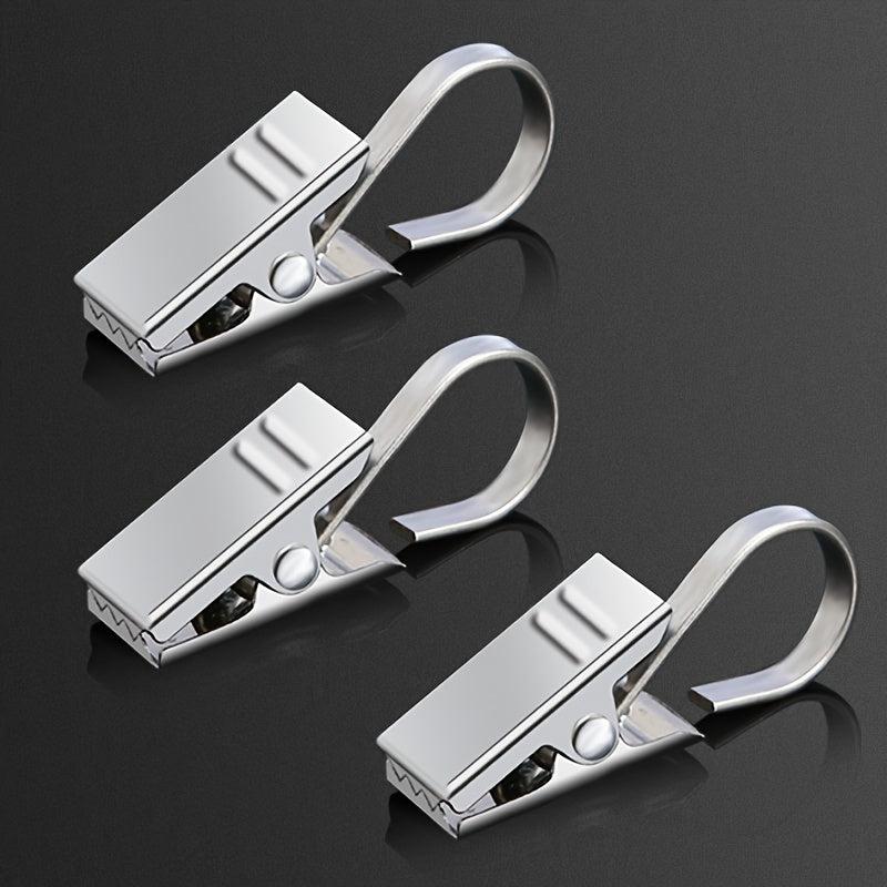 Stainless Steel Curtain Clip Buckle Ring, Home Decor, Bedroom Living Room
