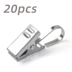 Stainless Steel Curtain Clip Buckle Ring, Home Decor, Bedroom Living Room
