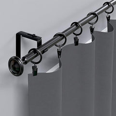 12 Pack Metal Curtain Rings Clips - Durable Drapery Rings for Easy Hanging