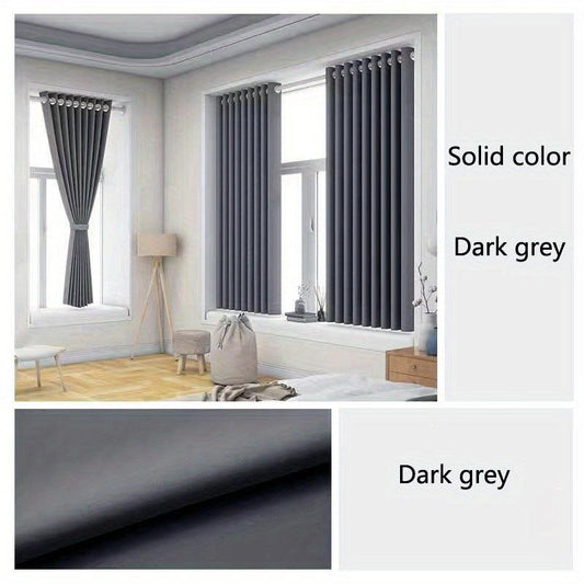 Blackout Curtains Thermal Insulation Finished Curtain Fabric