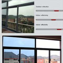 One Way Perspective Window Film Sunscreen Insulation Film
