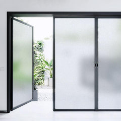 Frosted Opaque Privacy Window Film Static Cling Anti UV Glass