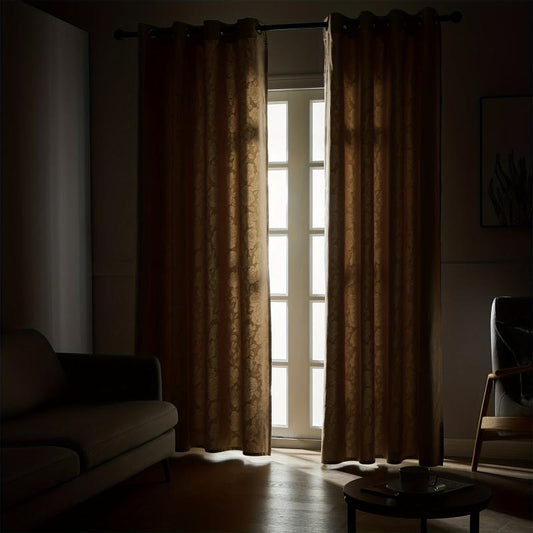 Rose Printed Blackout Curtains for Home Decor