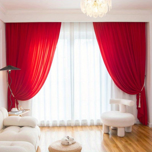 Blackout Curtain Panel Thermal Insulated Room Darkening Bedroom And Living Room
