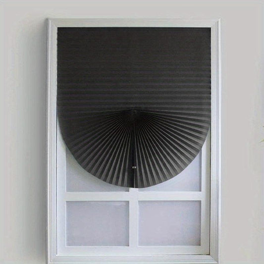 Semi-shading Pleated Door Curtain for Kitchen Bathroom Living Room