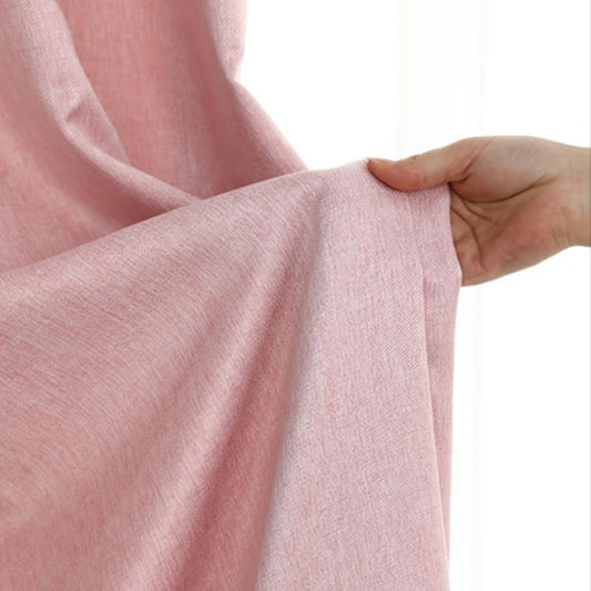 Pink Modern UV Resistant Curtains