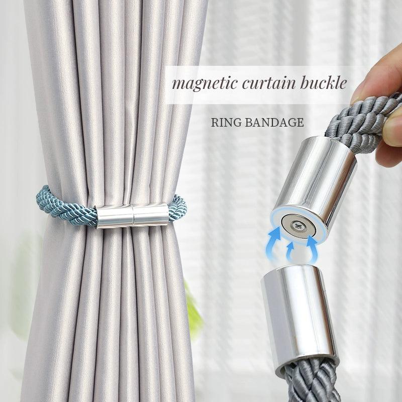 1pc Modern Magnetic Curtain Tieback, Home Decor