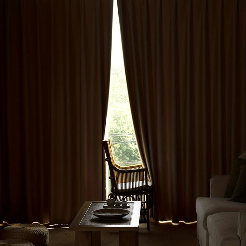 Elegant Geometric Pattern Curtain for Home Decor
