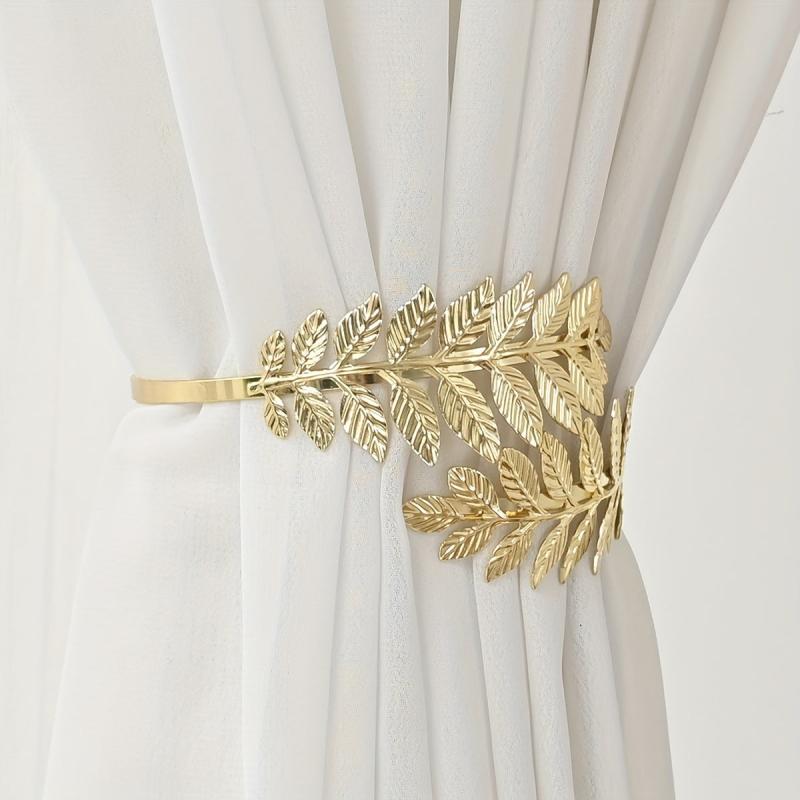 Tree Leaf Pattern Curtain Tieback