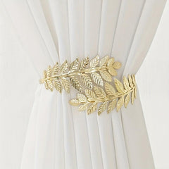 Tree Leaf Pattern Curtain Tieback