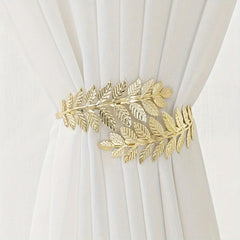 Tree Leaf Pattern Curtain Tieback