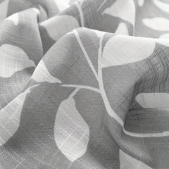 Leaf Printed Cafe Curtain Short Curtain for Kitchen Bathroom