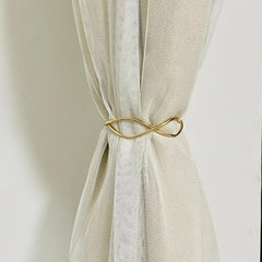 Blackout Curtain Tieback with Large Ring for Windows