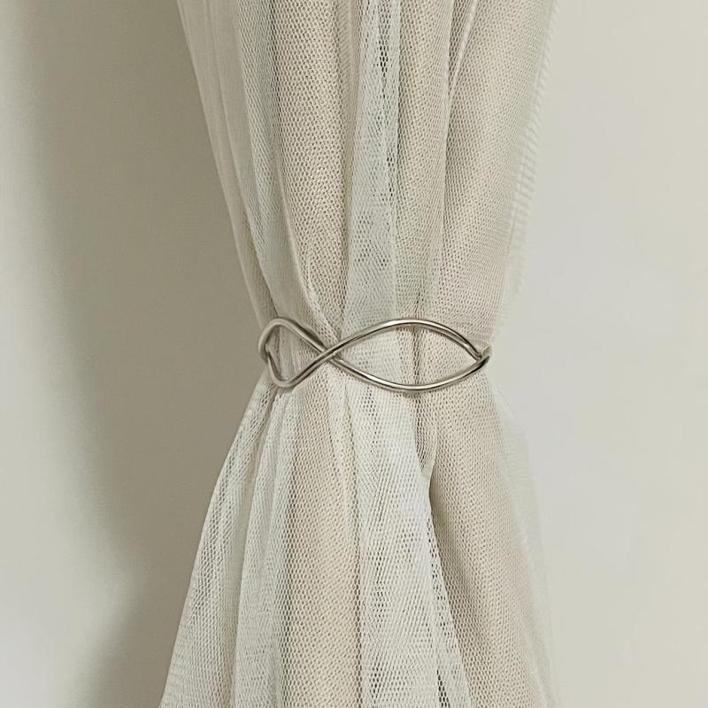 Blackout Curtain Tieback with Large Ring for Windows