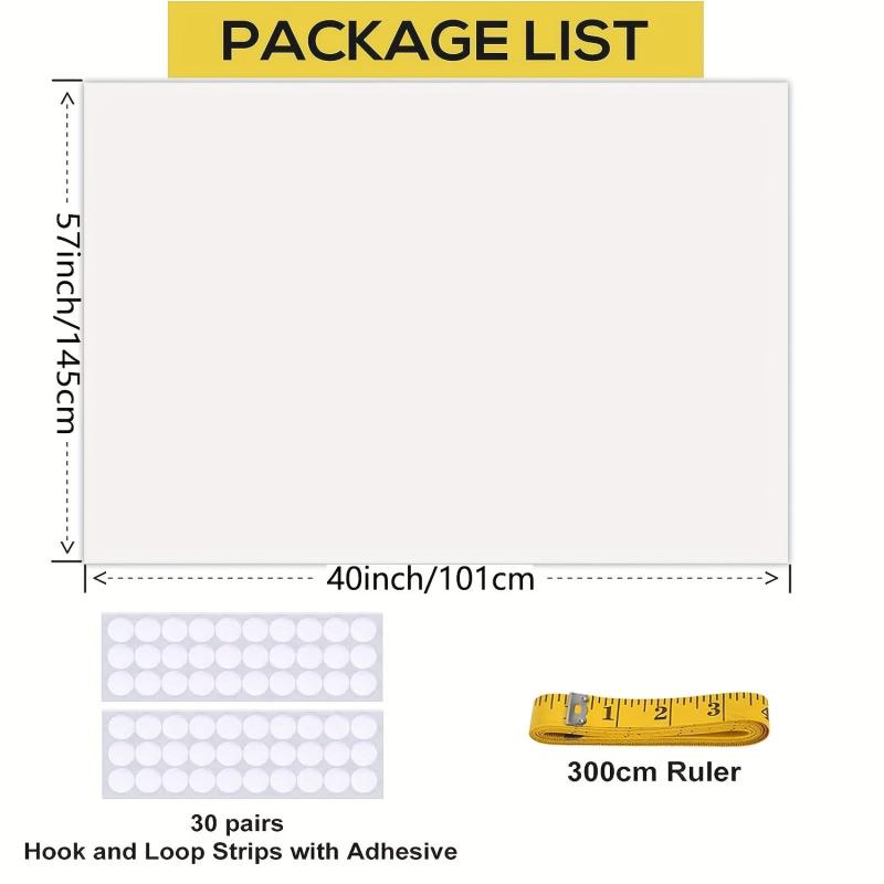Portable Blackout Curtain Window Cover No Drill Light & UV Block