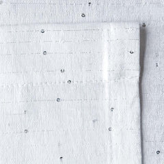 Sequined Grommet Top Panel Curtains for Home Decor